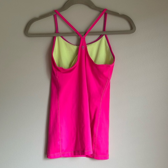 IVIVVA By Lululemon Tank Top Bundle Girls Size 14 Sleeveless Racerback Pink Blue - Picture 3 of 13
